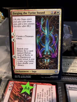 MTG Forging the Tyrite Sword Kaldheim 211/285 Regular Uncommon - Image 1