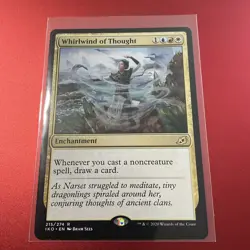 Magic the Gathering Whirlwind of Thought Tarkir: Dragonstorm Commander MTG NM - Image 1