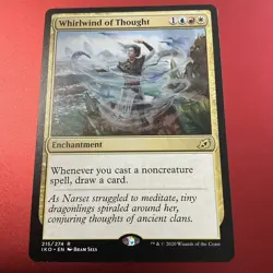 Magic the Gathering Whirlwind of Thought Tarkir: Dragonstorm Commander MTG NM - Image 2