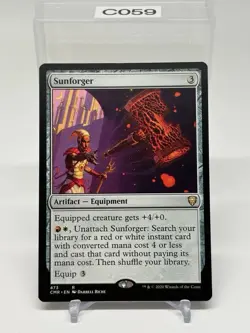 2020 MTG Sunforger - Commander Legends #473 - Image 1