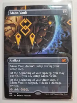 MTG | Mana Vault | Borderless | Double Masters 2022 | #394 - Image 1