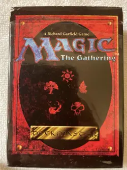 Magic the Gathering 4th Edition Deckmaster Starter WOC6100 1995 Opened Untouched - Image 1