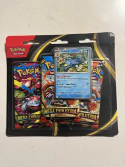 Pokemon Mega Evolution Golduck 3 Booster Blister Pack - Image 2