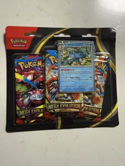 Pokemon Mega Evolution Golduck 3 Booster Blister Pack - Image 4