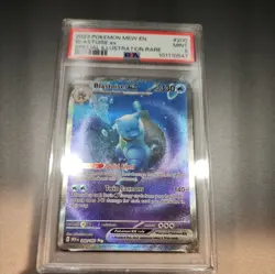 2023 POKEMON MEW EN-151 SPECIAL ILLUSTRATION RARE #200 BLASTOISE EX PSA 9 - Image 1