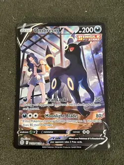 Pokemon TCG Umbreon V TG20/TG30 Brilliant Stars Trainer Gallery - Image 2