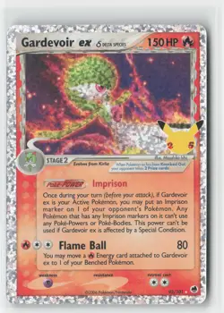 Gardevoir ex (Delta Species) #93/101 Celebrations: Classic Collection Pokemon - Image 1