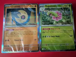 pokemon Mega Evolution Build And Battle Promo Decks Of 2 - Lunatine - Meganium - Image 1