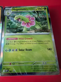 pokemon Mega Evolution Build And Battle Promo Decks Of 2 - Lunatine - Meganium - Image 2