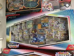 NEW Pokemon Prismatic Evolution Lucario & Tyranitar EX Premium Collection - Image 1