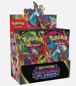PRESALE Pokemon Mega Evolution-Phantasmal Flames Booster Display Box (36 Packs) - Image 1