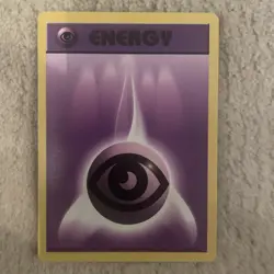 Pokemon TCG Psychic Energy Base Set 101/102 Regular NM - Image 1