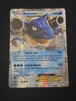 Blastoise EX XY30 XY Black Star Promo Holo Rare Pokemon TCG Light Played - Image 1
