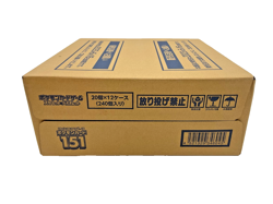 Auction #4 Pokemon TCG: Scarlet & Violet 151 Japanese Booster 12-Box Case Sealed - Image 2