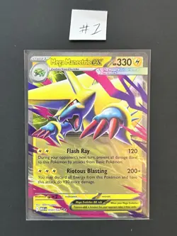 Mega Manectric EX 050/132 Double Rare English Evolution Pokemon TCG - Image 1