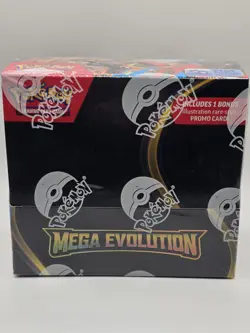 Pokemon TCG Mega Evolution Enhanced Booster Box Factory Sealed - Image 1
