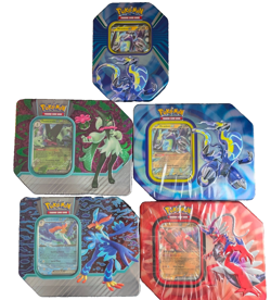 New Pokemon TCG Paldea Legends Tins Koraidon/Miraidon Ex New Sealed (Lot of 2) - Image 1