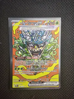 Teal Mask Ogerpon EX 145/131 Pokemon TCG: Prismatic Evolutions SIR M/NM - Image 1