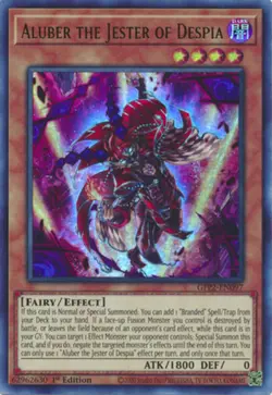 Aluber the Jester of Despia - GFP2-EN097 - Ultra Rare - 1st Edition - Lightly Pl - Image 1