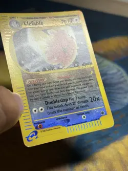 Clefable Reverse Holo 41/165 Expedition Pokemon Card 2002 E Reader Series - Image 5