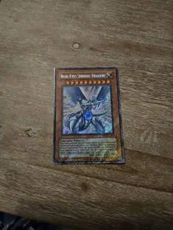 Blue Eyes Shining Dragon RP02-EN096 English Secret Rare Card Near Mint Condition - Image 2