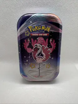 2024 Pokemon Scarlet & Violet - Paldean Fates Mini Tin - Opened - No Cards - Image 1