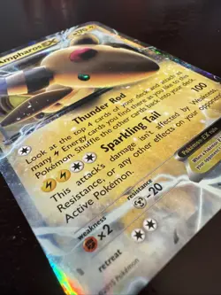 Ampharos EX Ancient Origins 27/98 Ultra Rare XY Holo Pokemon Card - Image 3