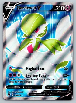 Gardevoir V 070/073 - Champions Path NM Ultra Rare Full Art Pokemon Card - Image 1