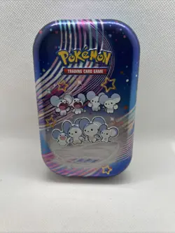 2024 Pokemon Scarlet & Violet - Paldean Fates Mini Tin - Opened - No Cards - Image 1