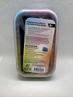 2024 Pokemon Scarlet & Violet - Paldean Fates Mini Tin - Opened - No Cards - Image 2