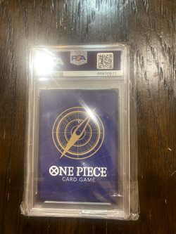 PSA 10 GEM MINT One Piece Card Game Kingdom of Intrigue Sanji Alt Art OP04-104 - Image 2