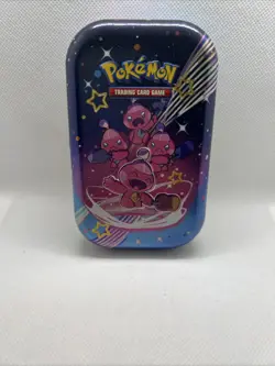 2024 Pokemon Scarlet & Violet - Paldean Fates Mini Tin - Opened - No Cards - Image 1
