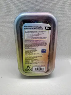 2024 Pokemon Scarlet & Violet - Paldean Fates Mini Tin - Opened - No Cards - Image 2