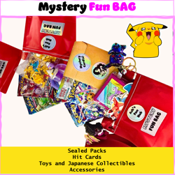 Pokemon Mystery Fun Bag - Packs, Cards, Toys - Now with even MORE! *Buy 2, 1 Fr* - Image 1