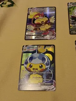 6Pikachu Pokemon Card Holo GX VSTAR VMAX GX EX Cosplay Art - Image 2