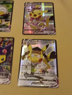 6Pikachu Pokemon Card Holo GX VSTAR VMAX GX EX Cosplay Art - Image 4