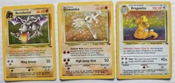 Vintage Pokemon Card Lot,Base set, Base set 2, Fossil, Jungle, and others - Image 3