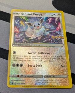 Radiant Eevee SWSH230 SWSH: Sword & Shield Promo Cards Holo - Image 1