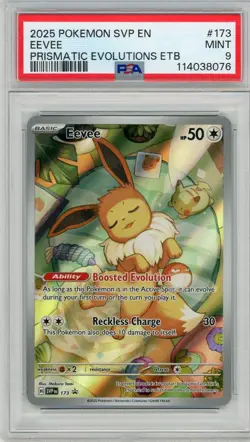 PSA 9 Eevee 173 Sv: Scarlet & Violet Promo Cards Holo - Image 1