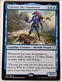 Talrand, Sky Summoner - Commander: 2019 - Magic the Gathering MTG Nice! - Image 1