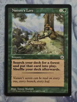 Nature's Lore x 4 - Portal - Magic the Gathering - MTG - Light Play - Image 2