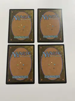 4x Unholy Heat Modern Horizons 2 Regular Shadow Signed by The Artist - Image 2
