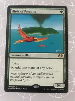Birds of Paradise - Dominaria Remastered English MTG NM Rare - Image 1