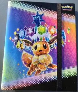 Pokemon TCG Prismatic Evolutions Eevee Binder NEW - Image 1