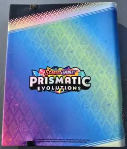 Pokemon TCG Prismatic Evolutions Eevee Binder NEW - Image 2