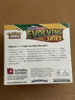 Pokemon Evolving Skies Booster Box Sword & Shield FACTORY SEALED in acrylic case - Image 4