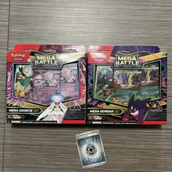 Pokemon TCG Gengar and Diancie EX Mega Battle Deck New Sealed IN HAND - Image 1