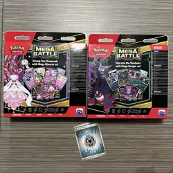 Pokemon TCG Gengar and Diancie EX Mega Battle Deck New Sealed IN HAND - Image 2