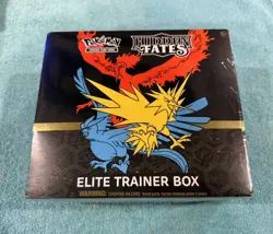 New Pokemon TCG Sun & Moon Hidden Fates Elite Trainer Box ETB Sealed Low Price $ - Image 1