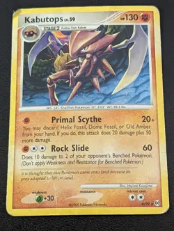 Kabutops 4/99 - Holo Rare - Platinum Arceus - HP Condition - 2009 Pokemon Card - Image 1